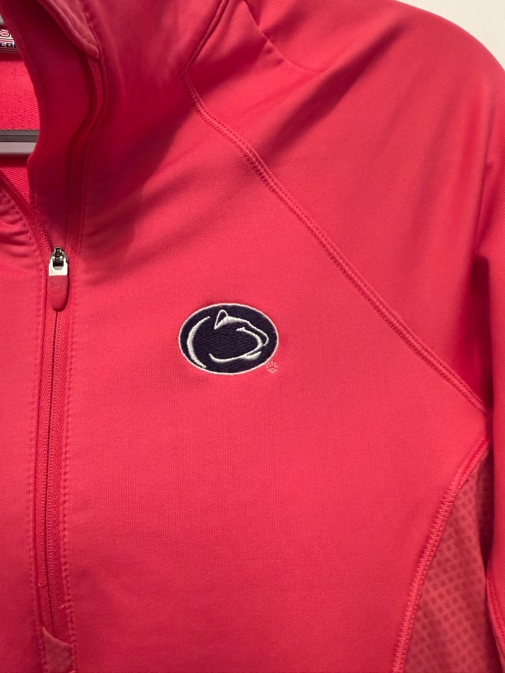Penn State Under Armour Hot Pink Quarter-Zip - Picture 3 of 11